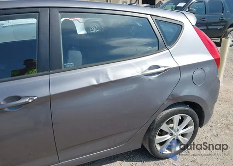 2014 Hyundai Accent Se z USA, uszkodzony, nr VIN KMHCU5AE5EU158810